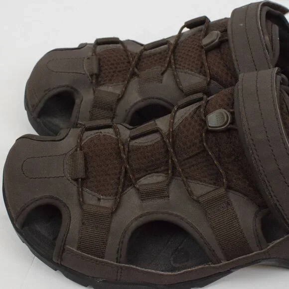 Teva Mens Outdoor Fisherman Brown Athletic Hiking Camping Sport Sandals 1016308 - Picture 3 of 9